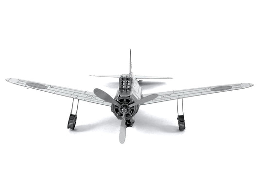 Model Kit Mitsubishi Zero Fighter Aircraft "Imperial Japanese Navy Air Service" (Moderate Difficulty) Steel Model by Metal Earth-1
