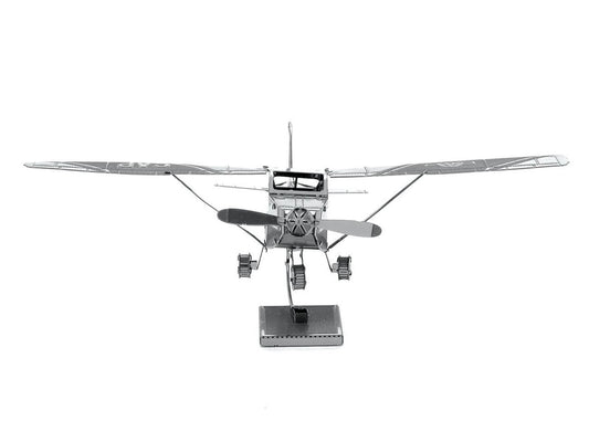 Model Kit Cessna 172 Skyhawk Aircraft (Moderate Difficulty) Steel Model by Metal Earth-1