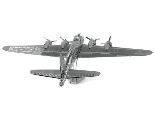 Model Kit Boeing B-17 Flying Fortress Bomber Aircraft (Moderate Difficulty) Steel Model by Metal Earth-1