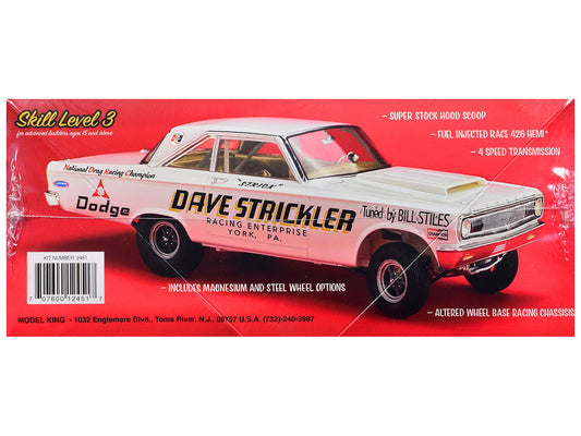 Skill 3 Model Kit Dave Strickler's 1965 Dodge AWB Funny Car 1/25 Scale Model by Moebius Moebius