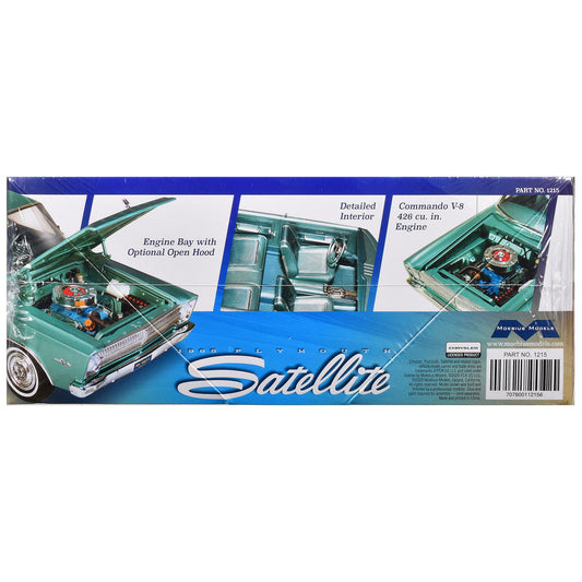 Skill 3 Model Kit 1965 Plymouth Satellite 1/25 Scale Model by Moebius Moebius