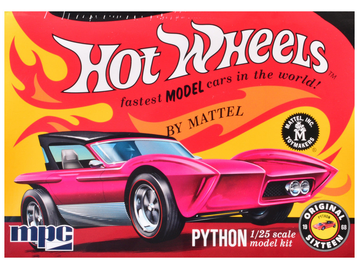 Skill 2 Model Kit Python Car "Hot Wheels" 1/25 Scale Model by MPC MPC