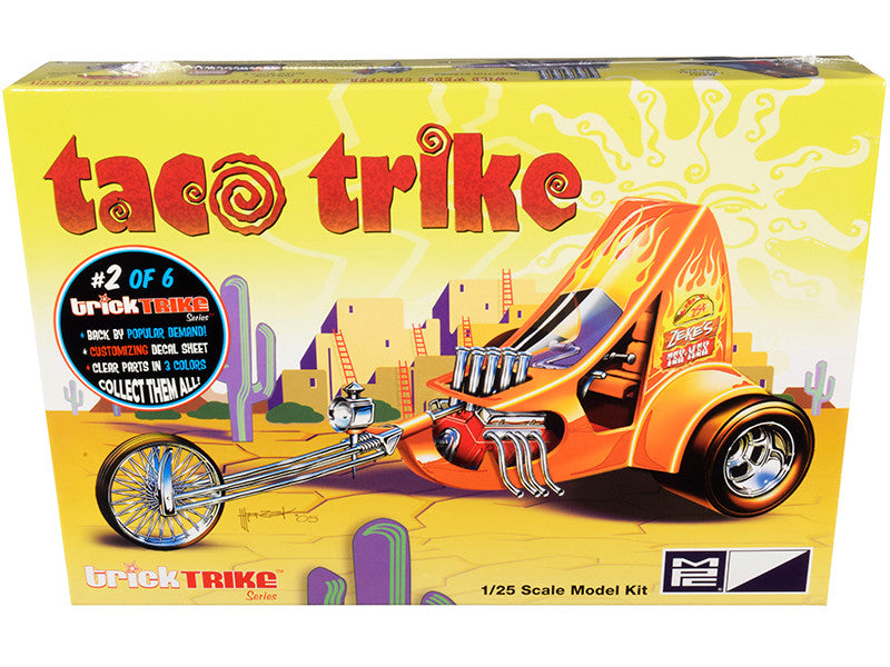 Skill 2 Model Kit Taco Trike "Trick Trikes" Series 1/25 Scale Model by MPC MPC