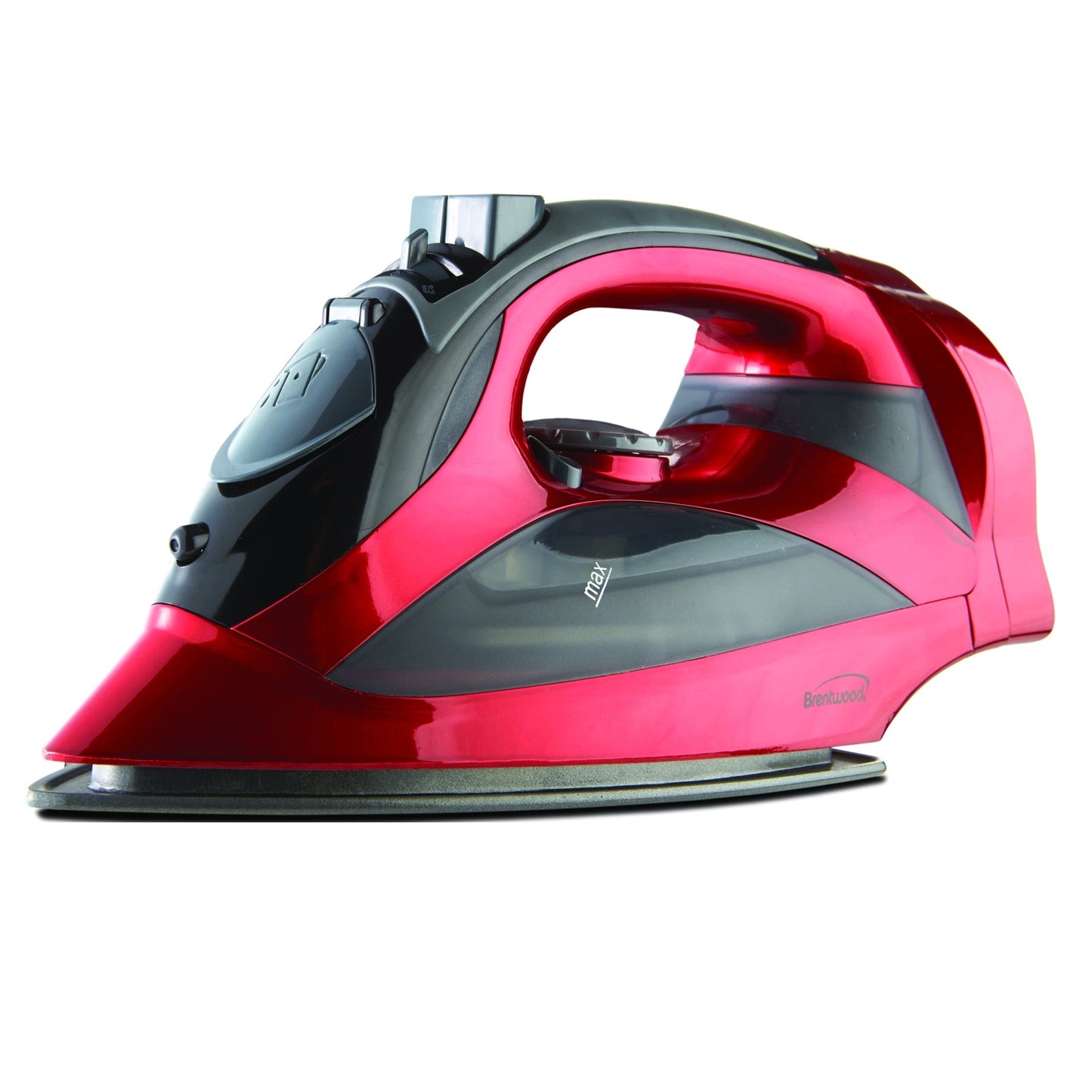 Brentwood Steam Iron With Retractable Cord - Red W2B