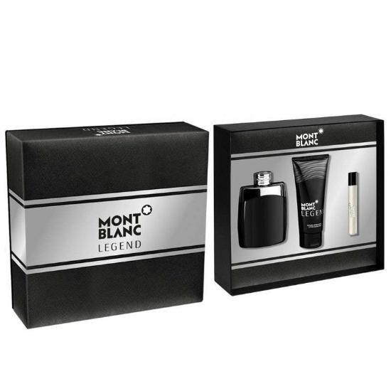 Mont Blanc Legend 3 Piece Gift Set W2B