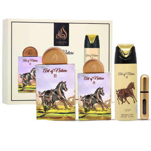 Lattafa Art Of Nature II 3 Piece Gift Set W2B