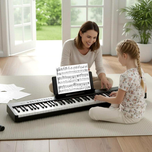 88 Keys Velocity-Sensitive Piano Keyboard with French DREAM Audio Source-Black W2B