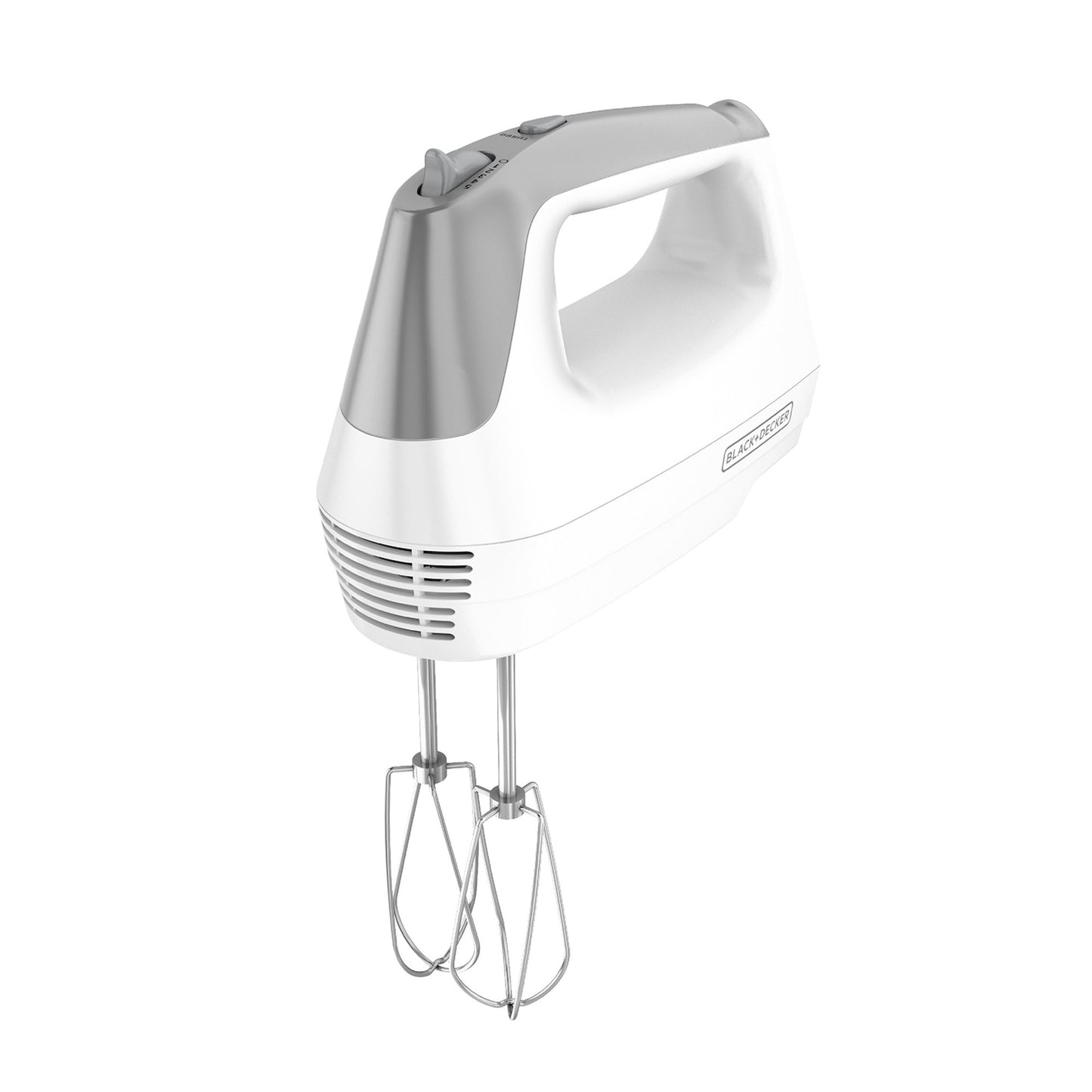 Black and Decker Lightweight 5-Speed Hand Mixer in White W2B