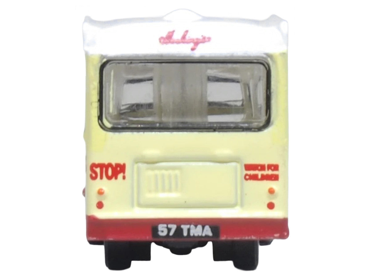 Bedford CA Ice Cream Van "Hockings Dairy Cream Ice" Cream with White Top 1/148 (N) Scale Diecast Model Car by Oxford Diecast Oxford Diecast