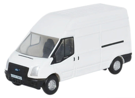 2006 Ford Transit LWB High Roof Van White 1/148 (N) Scale Diecast Model Car by Oxford Diecast Oxford Diecast