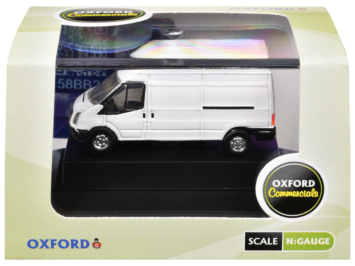 2006 Ford Transit LWB High Roof Van White 1/148 (N) Scale Diecast Model Car by Oxford Diecast Oxford Diecast