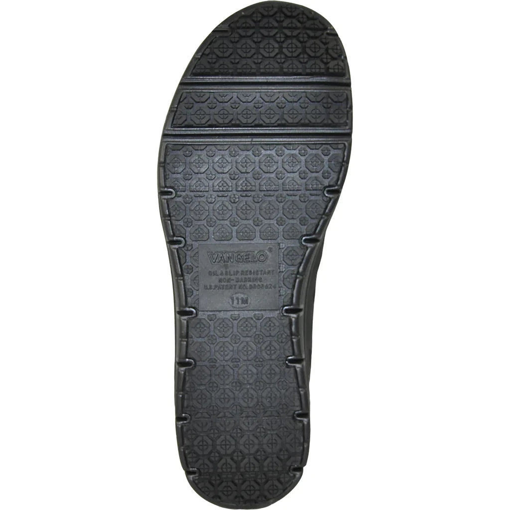 VANGELO Men Slip Resistant Shoe NICK-1 Black Tux-USA