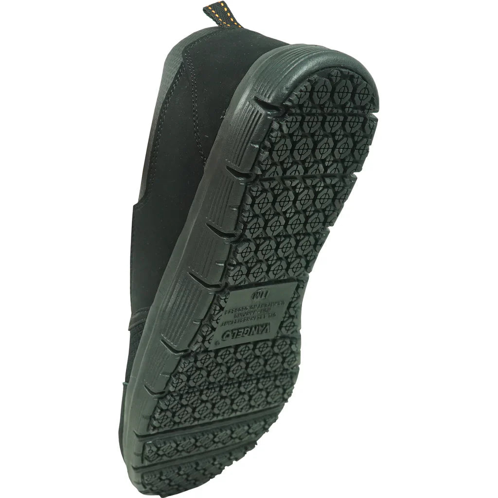 VANGELO Men Slip Resistant Shoe NICK-2 Black Tux-USA