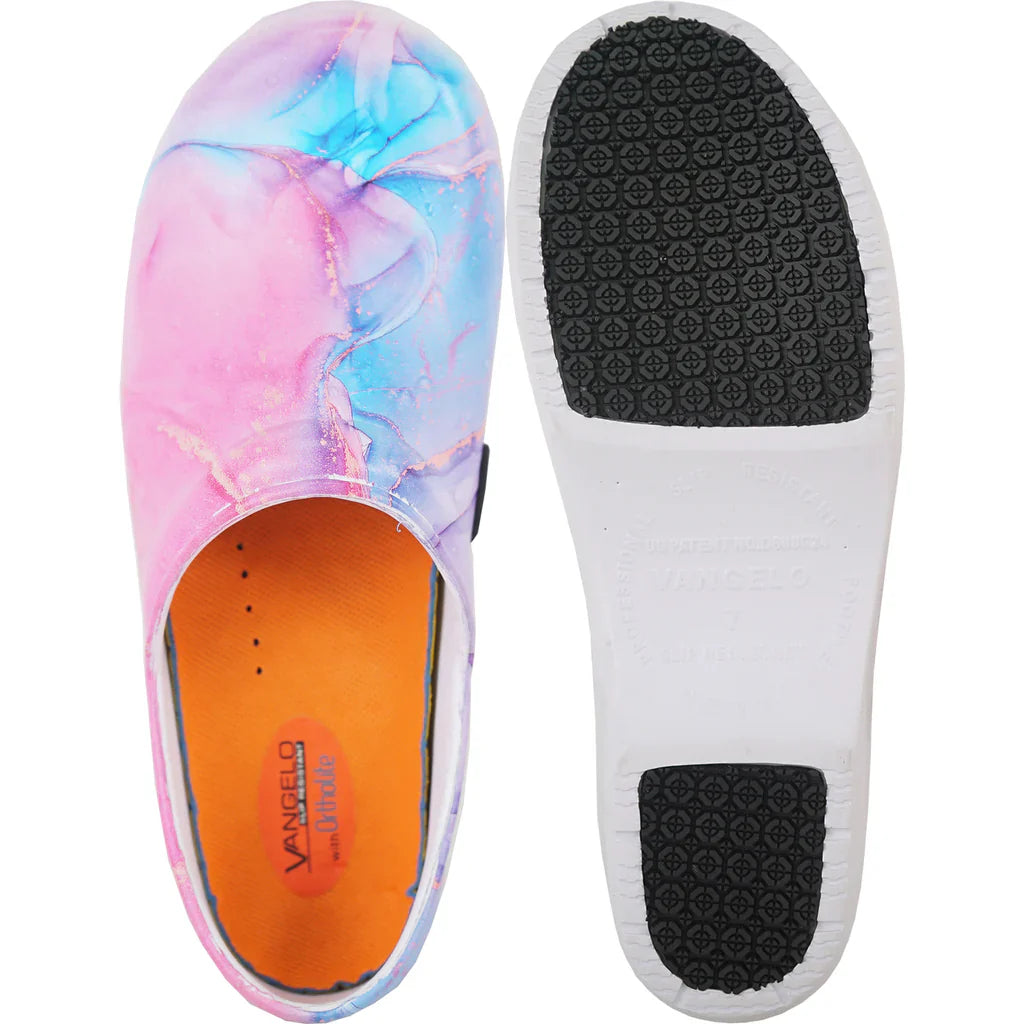 VANGELO Women Slip Resistant Clog NIKO Multi-Color-1 Tux-USA