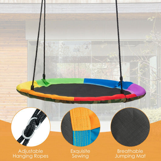 2-Pack Swing Set Swing Seat Replacement and Saucer Tree Swing (Without Stand) W2B