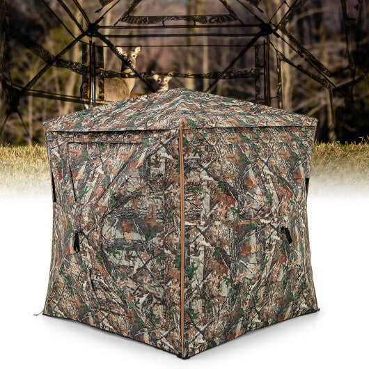 5-IN-1 Detachable Hunting Blind for 2-3 People with Skylight W2B