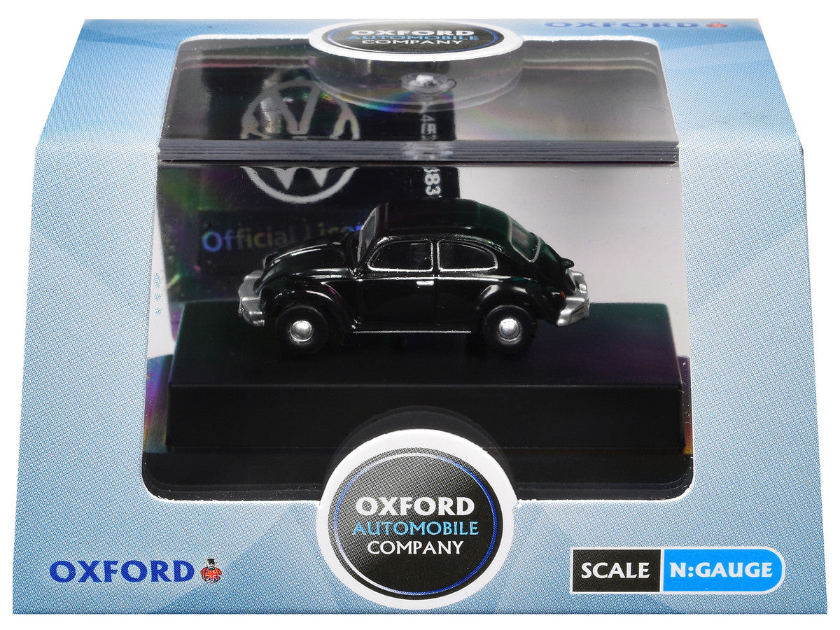 Volkswagen Beetle Black 1/148 (N) Scale Diecast Model Car by Oxford Diecast Oxford Diecast