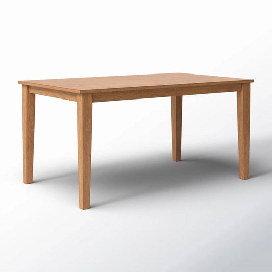 Modern Farmhouse 36 x 60 inch Rectangular Dining Table in Oak Wood Finish-1