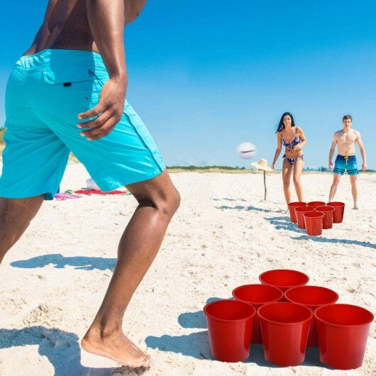 Yard Pong Giant Pong Game Set with Carry Bag W2B