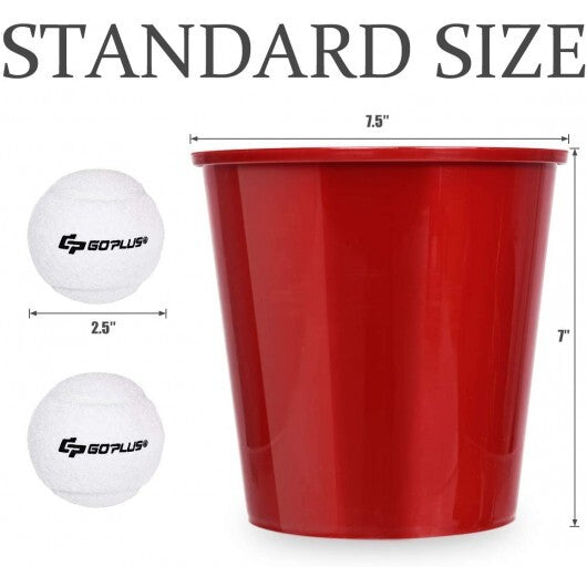 Yard Pong Giant Pong Game Set with Carry Bag W2B