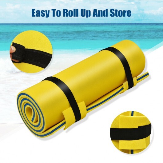 3-Layer Relaxing Tear-proof Water Mat-Orange W2B