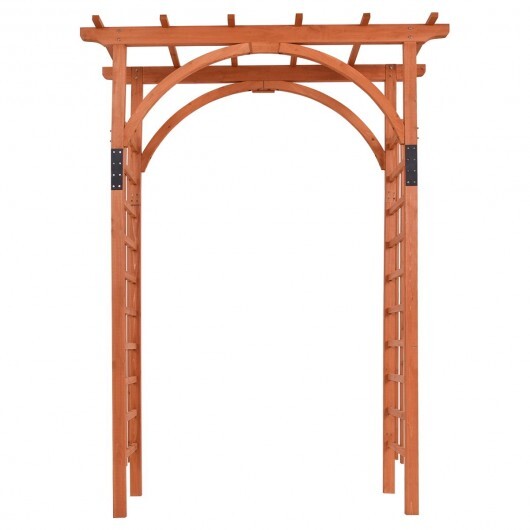 Garden Archway Arch Lattice Trellis Pergola for Climbing Plants and Outdoor Wedding Bridal Decor W2B