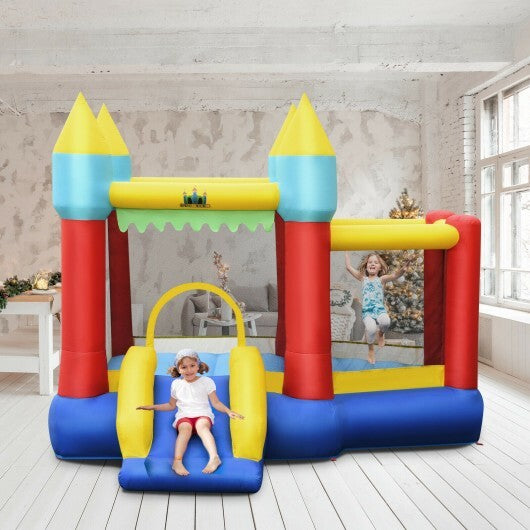 Inflatable Bounce Slide Jumping Castle Without Blower
