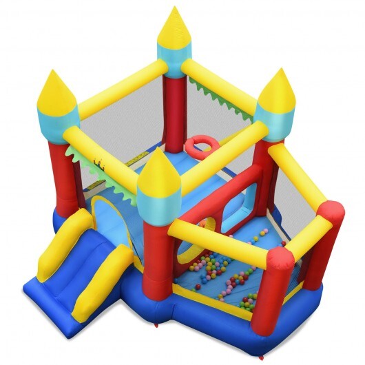 Inflatable Bounce Slide Jumping Castle Without Blower