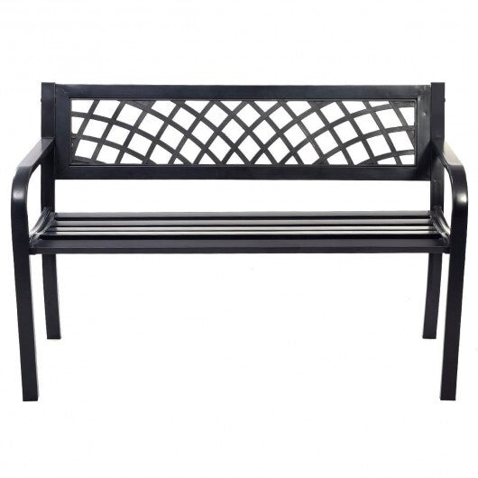 Bench Deck with Steel Frame for outdoor W2B