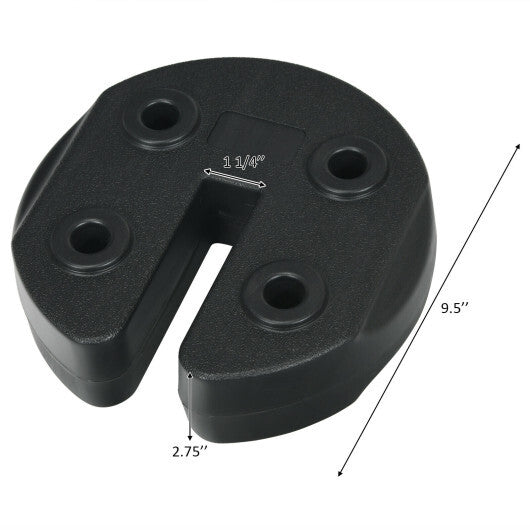 $49 Only! Set of 6 Canopy Weights 30lbs Water Sand Filled Weight Plate Kit W2B