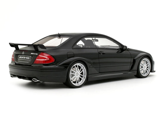 2004 Mercedes-Benz C209 CLK DTM AMG Coupe Obsidian Black Metallic Limited Edition to 999 pieces Worldwide 1/18 Model Car by Otto Mobile-1