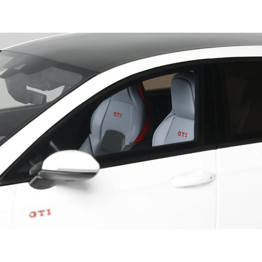 2024 Volkswagen Golf Mk.8 GTi Clubsport Pure White Limited Edition to 999 pieces Worldwide 1/18 Model Car by Otto Mobile Otto Mobile