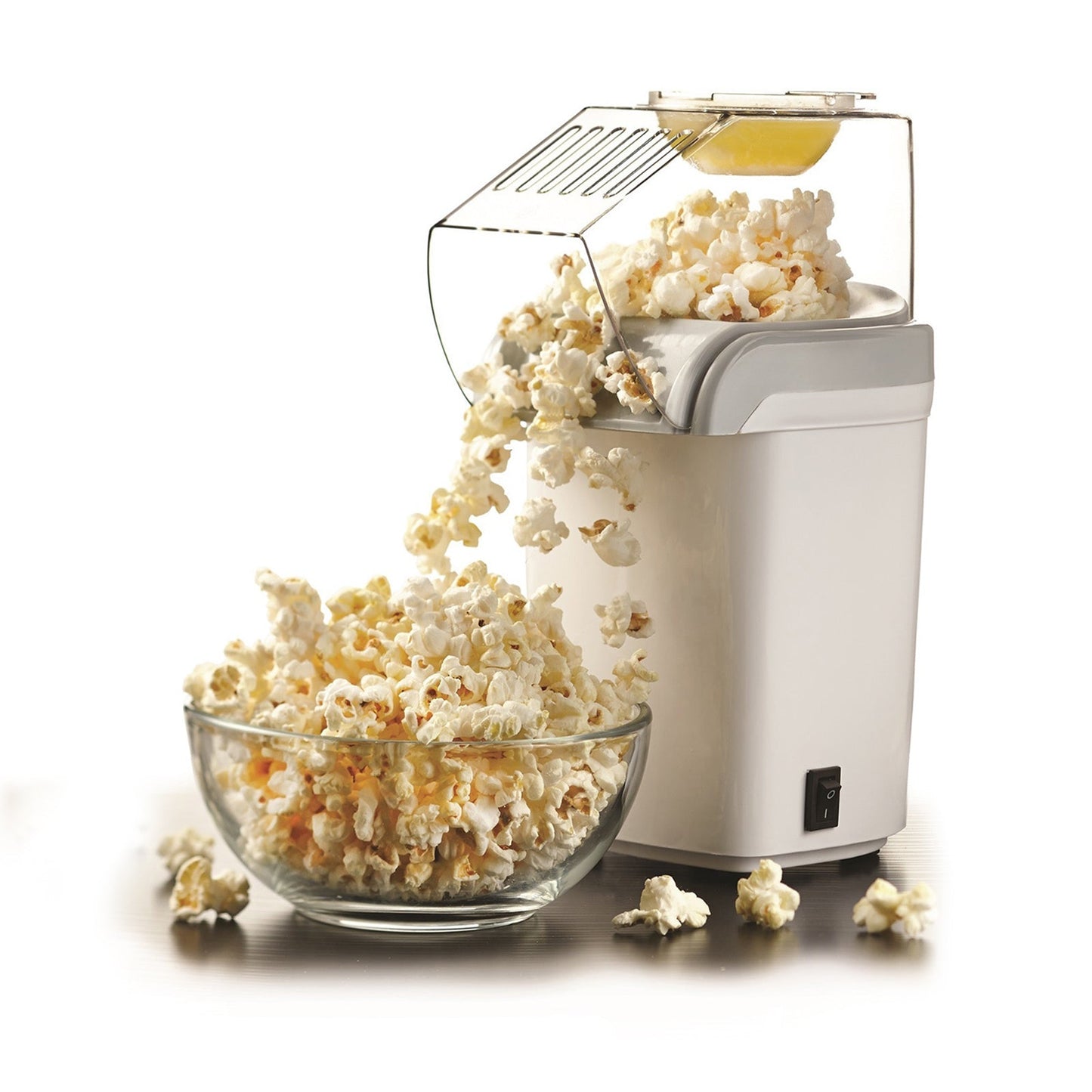 Brentwood Hot Air Popcorn Maker in White W2B