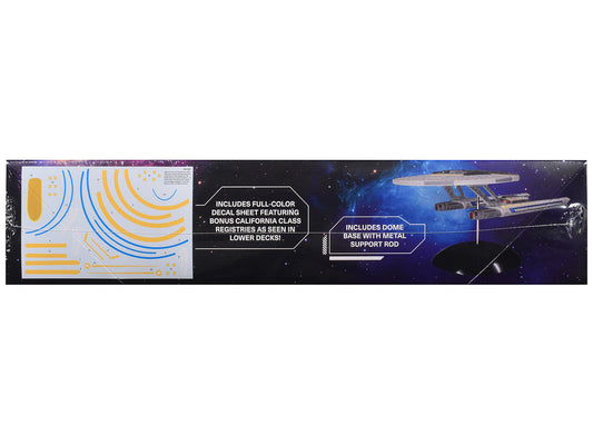 Skill 2 Model Kit USS Cerritos NCC-75567 Spacecraft "Star Trek: Lower Decks" (2020-2024) TV Series 1/1400 Scale Model by Polar Lights Polar Lights