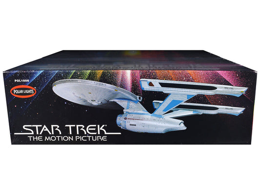 Skill 2 Model Kit U.S.S. Enterprise NCC-1701 Refit Spaceship "Star Trek: The Motion Picture" (1979) Movie 1/350 Scale Model by Polar Lights Polar Lights