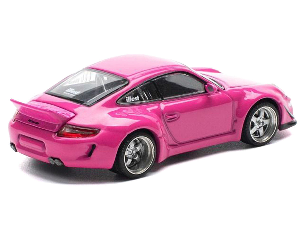RWB 997 Pink 1/64 Diecast Model Car by Pop Race Pop Race