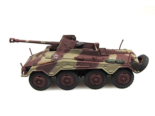 Sd.Kfz. 234/4 Armored Vehicle "Unidentified Unit Western Front" (1945) German 1/72 Diecast Model by Panzerstahl Panzerstahl