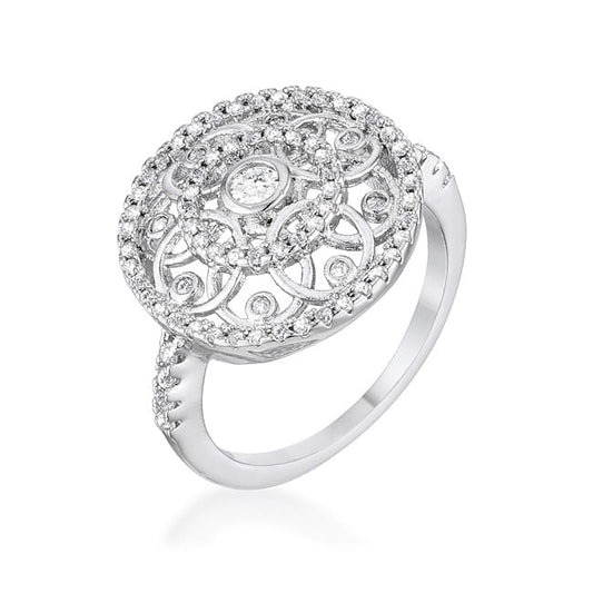 .5 Ct Interlocking Circles Ring with CZ LuxuryLifeWay Online Store