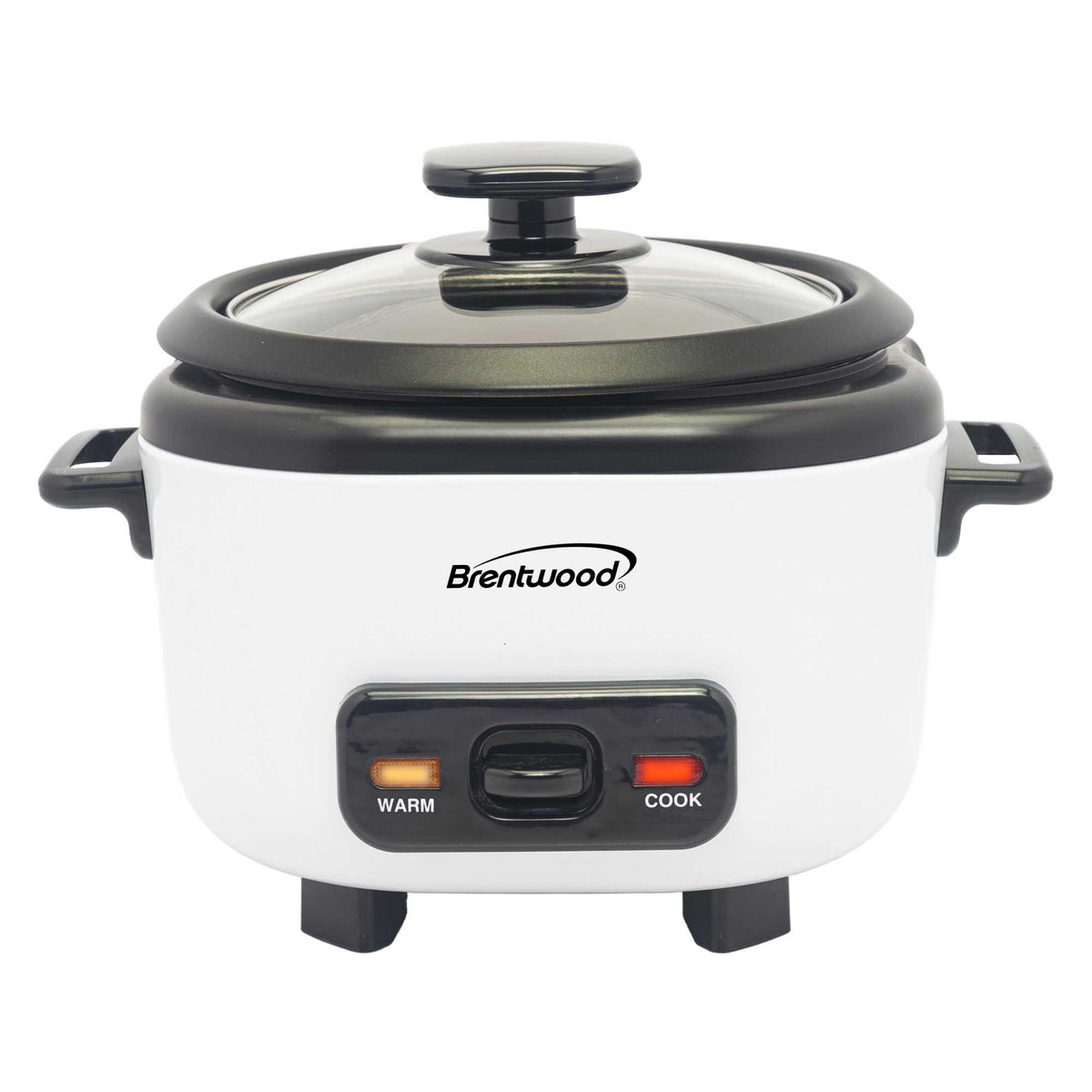 Brentwood 6-Cups Cooked Rice Cooker in White W2B