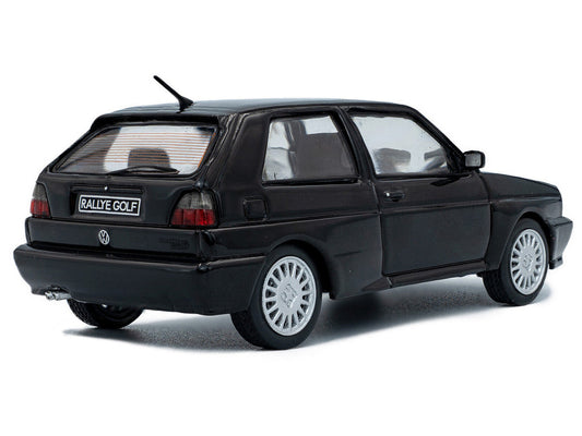 1989 Volkswagen Golf Rallye G60 Black 1/43 Diecast Model Car by Solido Solido