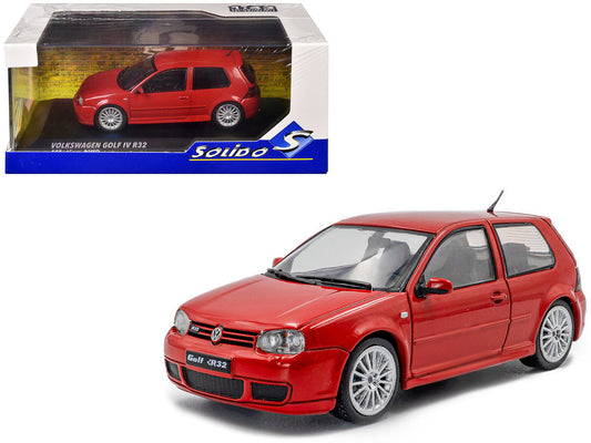 2003 Volkswagen Golf IV R32 Toronto Red 1/43 Diecast Model Car by Solido Solido