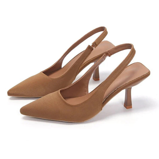 2024 New Sexy Women High Heels Luxury Pointed Toe Women's Pumps Fashion Shallow Sandals Stiletto Heels Women Party Wedding Shoes Pi-Mart