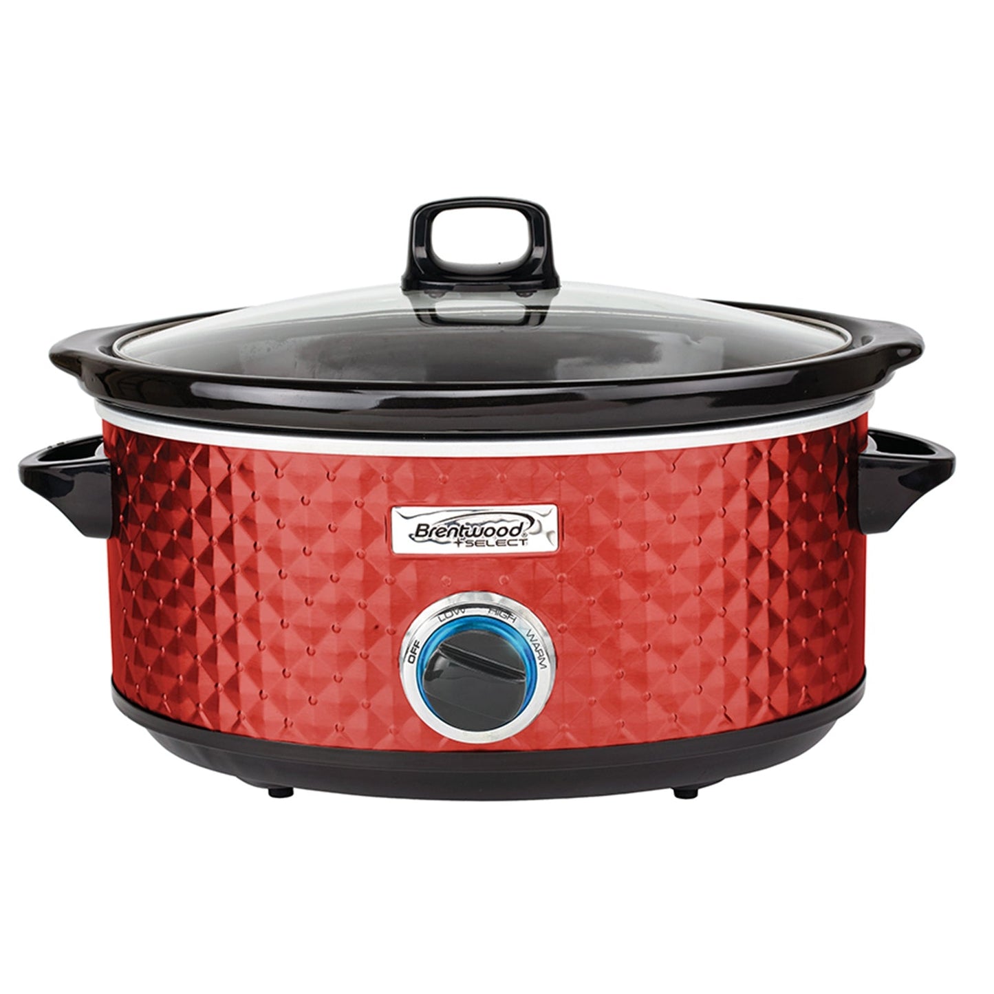 Brentwood Select 7 Quart Slow Cooker in Red W2B
