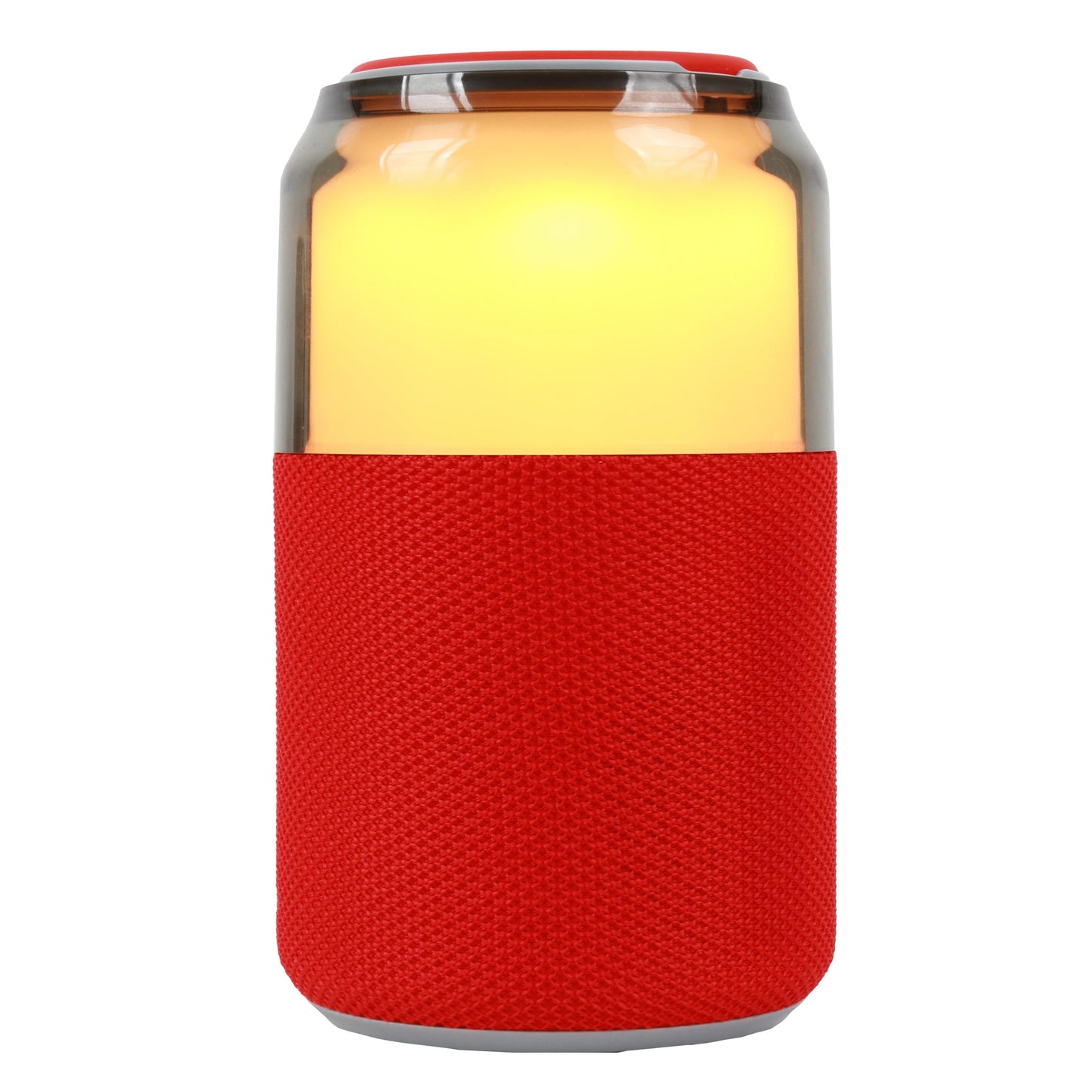SuperSonic SobaBoom Multi-Color Glowing Speaker in Red with LED Lights W2B