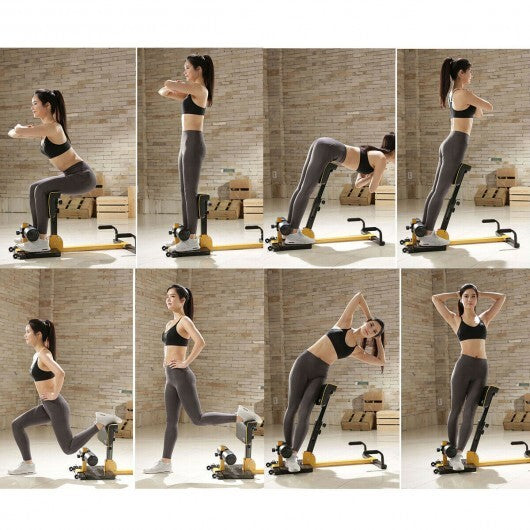 8-in-1 Multifunctional Home Gym Squat Fitness Equipment W2B