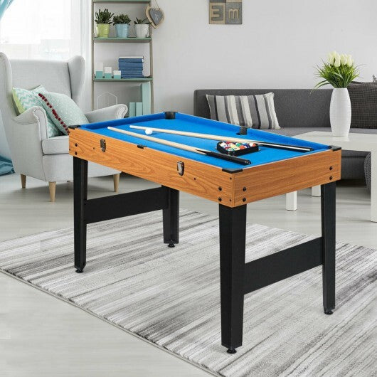 48 Inch 3-In-1 Multi Combo Game Table with Soccer for Game Rooms W2B