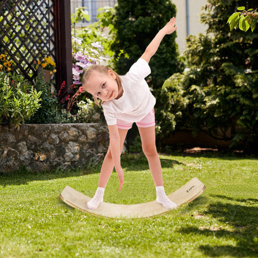 12 Inch Wobble Board for Balance Training-Natural W2B