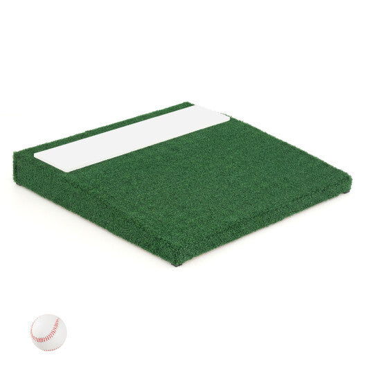 Portable Pitching Mound with Baseball Pitching EVA Carry Handle W2B