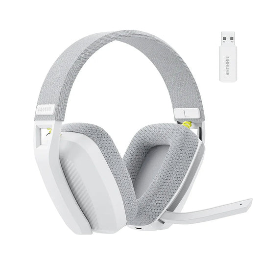NNEOBA Wireless Gaming Headset with Mic White NNEOBA