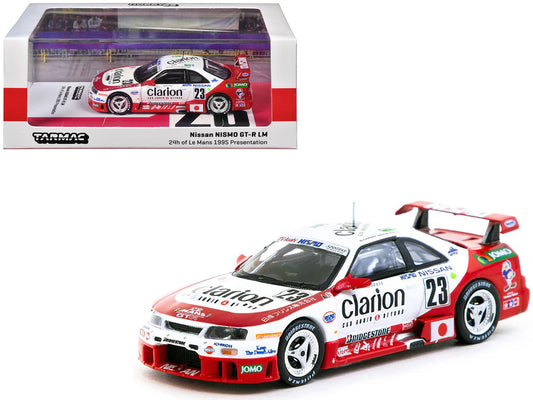 Nissan NISMO GT-R LM #23 Kazuyoshi Hoshino - Toshio Suzuki - Masahiko Kageyama "Presentation" "24 Hours of Le Mans" (1995) "Hobby64" Series 1/64 Diecast Model Car by Tarmac Works Tarmac Works
